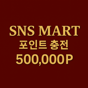 포인트 충전 500,000P